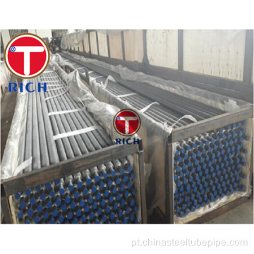 Aço Carbono ASME SA179 Alumínio L Aletado Tubo